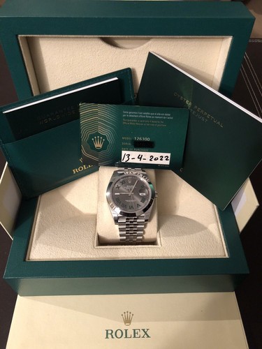 Rolex datejust quadrante - rolex, 41