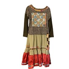 Abito midi upcycled L