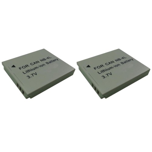 Batteria 850mah per canon - 2x,