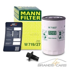 Filtro olio mann - filtro, vite