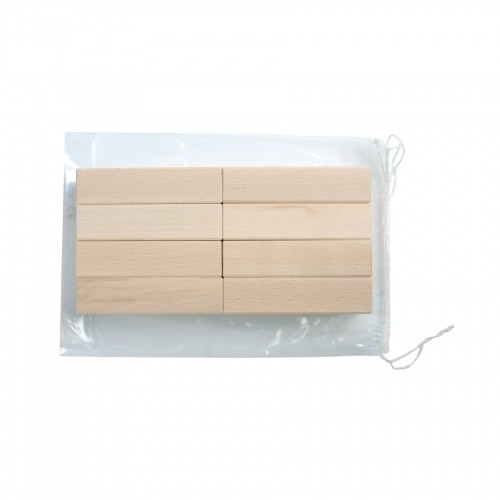 Mattoncini quadrati legno - 8, in