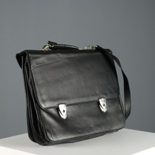 Bric's Cartella Vera Pelle Second Hand con Compartimenti Italia Originale