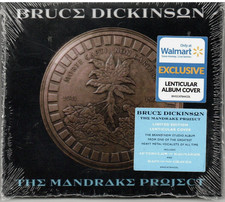 BRUCE DICKINSON: Mandrake Project CD  EXCLUSIVE LENTICULAR COVER NEW CD-19