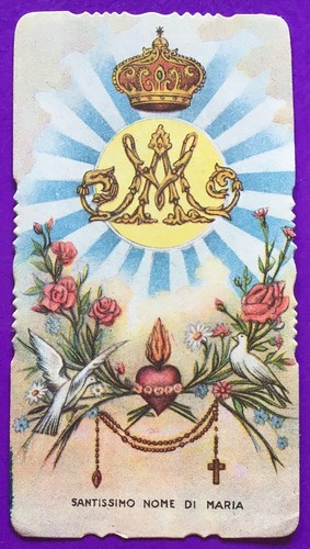 Santino holy card lode a - holy, card,