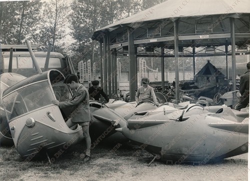 1957 rovigo bambini giostre - bambini,