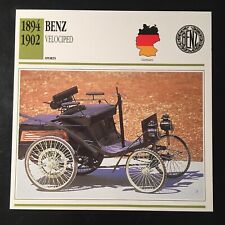 Benz Velociped 1894-1902 Spec