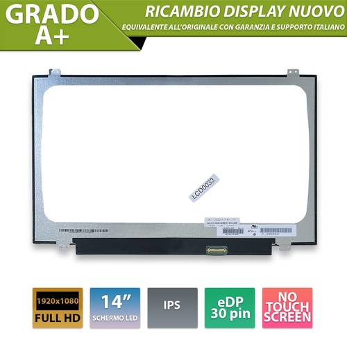Display compatibile hp - display, 14,0