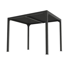 Pergola Bioclimatica 3x2.4 mt in Alluminio Gazebo da Giardino Terrazzo Pergolato