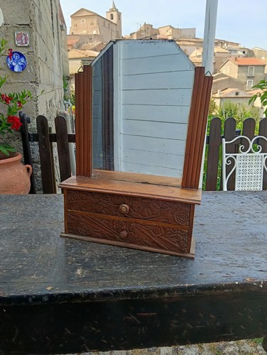 Toilette legno intagliato - in,