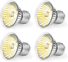 4 Lampade Riscaldanti Rettili E27 50W UVA UVB Dimmer Terrario Tartarughe