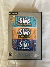 Pc Cd-room The Sims:Cuccioli Che Passione. Superstar. House Party Expansion Pack