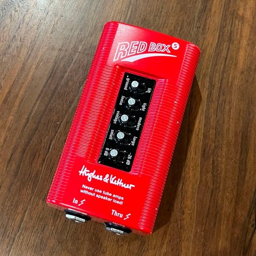 Hughes kettner scatola - hughes, rossa