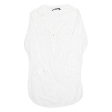 ZARA Seim Sheer Camicia Donna