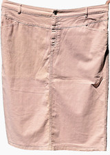 Marina Rinaldi 33 IT Gonna Jeans Rosa Pastel Pink Skirt New Rock Jeans Hellrosa