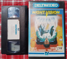 Nightvision (1987) Vhs Ex Nol. Deltavideo Michael Krueger, Stacey Carson