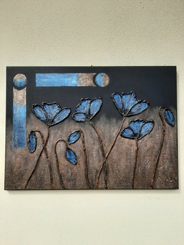 Quadro moderno dipinto - , a