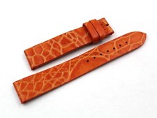 Cinturino Edizione Limitata Stampa Coccodrillo Arancione 18/16mm Accessori Watch