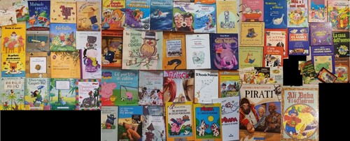 Lotto libri bambini - 60,