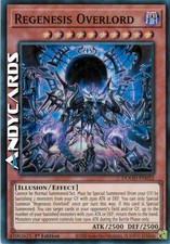 REGENESIS OVERLORD • (Sovrano Regenesis) • Super R • DOOD EN022 • 1Ed • Yugioh!