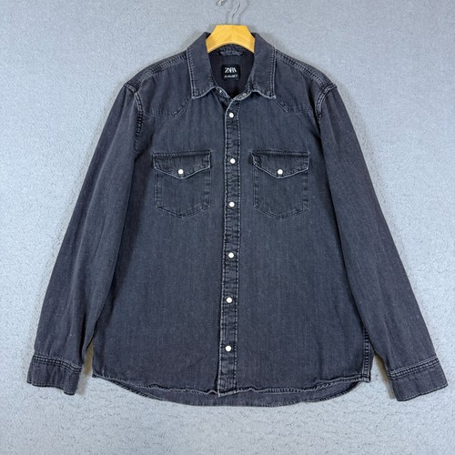 Camicia uomo zara denim - camicia,