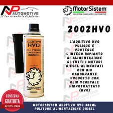 ADDITIVO MOTORSISTEM 2002 HVO PULITORE ALIMENTAZIONE DIESEL 300ML