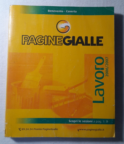 Pagine gialle lavoro 2006 - pagine,