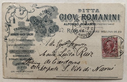 Cartolina pubblicitaria - cartolina,