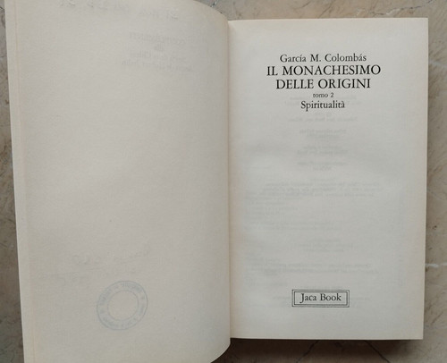 Monachesimo delle origini - monachesimo,