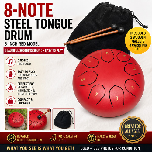 Note tamburo linguetta - 8-note,