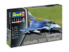 REVELL, Aereo Eurofighter LUFTWAFFE 2020 QUADRIGA da assemblare e verniciare,...