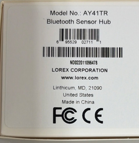 Lorex ay41tr hub sensore - hub,