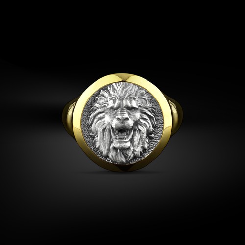 Anello uomo argento con - anello, in