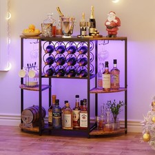 JKsmart Wine Bar Cabinet with
