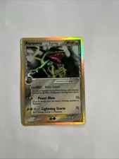 Rayquaza Holo Rara Stampata EX