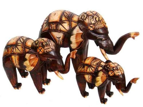 Elefante bumbo legno di - bumbo, in