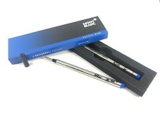 Montblanc Rollerball Refill Recambio Pacific Blue M New