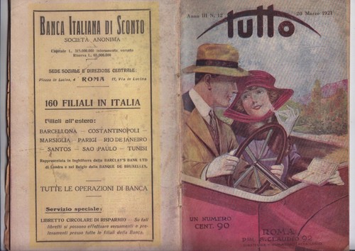 Rivista epoca tutto 1921 - rivista,