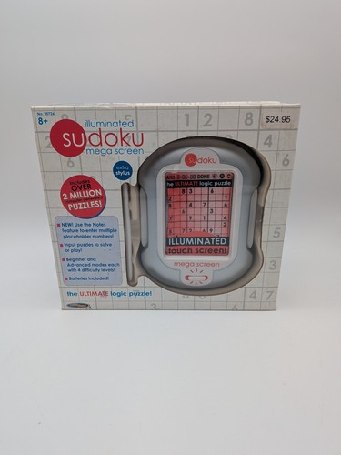 Sudoku illuminato mega - sudoku, schermo