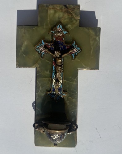 Antique stoup holy water - antique, font