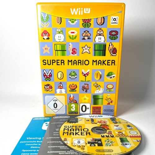 Super mario maker wii - u, |