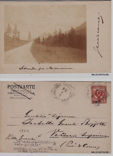 Misurina fotocartolina - misurina:,