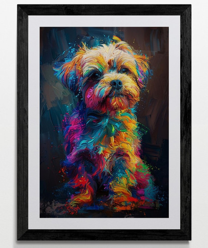 Quadro tela con - tela, cornice