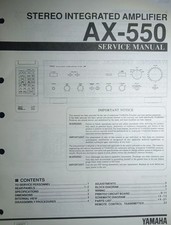 Yamaha AX-550 Amplificatore
