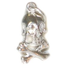 Teschio e ossa incrociate