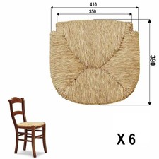 Set 6 ricambi per sedie in