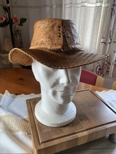 Cappello Estivo  In Pelle Naturale Da Collezione