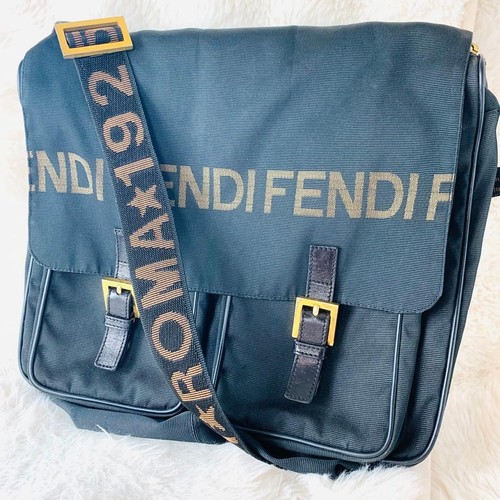 Fendi logo line messenger - fendi,