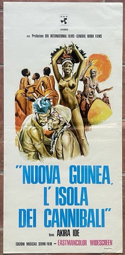 Locandina nuova guinea isola - nuova, l'isola