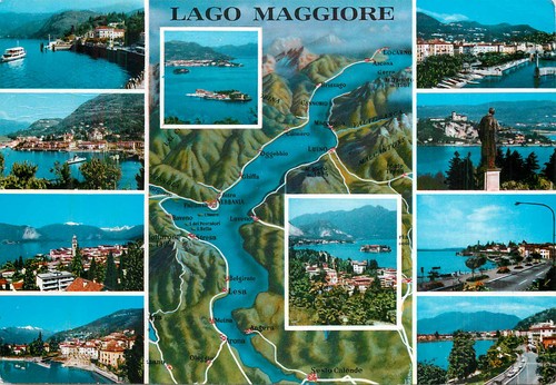 Lago maggiore mappa - lago,