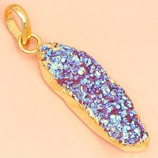 Ciondolo red sunshine - sunshine, drusy